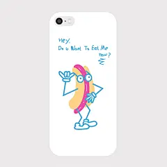 原创设计手机壳/手绘插画/独特趣味/iphone手机壳/hot dog