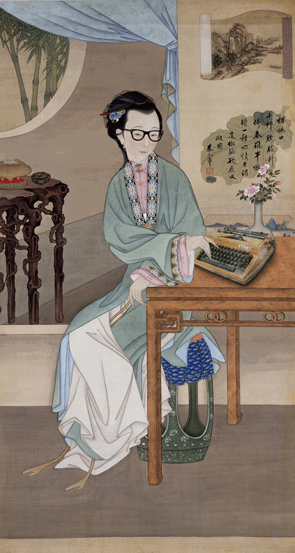 当古代遇到调皮的现代技术，竟然会有...