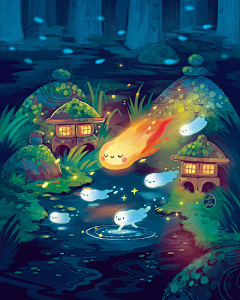 木木鱼果采集到A-夜色