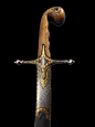 Excellent 18th C. Ottoman Shamshir, wootz and gold fittings - Arms And Antiques : We offers for sale high quality antique weapons, swords and daggers, mostly Islamic, European, Ottoman, Persian, Russian, Indian Mughal period,  Chinese and Japanese arms an