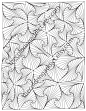 organic zentangle coloring sheet, instant coloring pdf, modern pattern graphic, colouring page,  intricate design sketch, grown up colorin : This organic zentangle coloring sheet is the perfect instant coloring pdf to relieve your stress. A digital colour