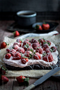 Strawberry Mascarpone Brownie: