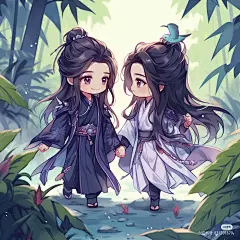 @X先生是高冷 ，采集至小红书丨AI人物，Q版