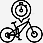 免费自行车时间骑自行车山地自行车图标 免费下载 页面网页 平面电商 创意素材
