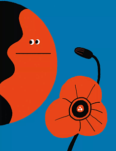 插画-色彩-花瓣网|陪你做生活的设计师 | lower sailboat sea beach