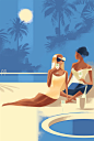 The Big Chill : The Big ChillCampaign artworks focusing on female consumers. Treasury Wine Estates, Melbourne