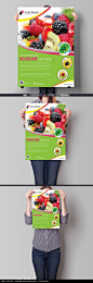 绿色水果店宣传海报设计_海报设计/宣传单/广告牌图片素材
