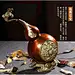 吉善缘 《福禄有余》纯铜葫芦摆件 客厅办公室家居工艺装饰品0330-tmall.com天猫