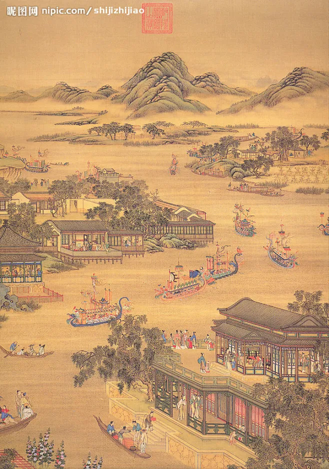 古图，古代图 ，商业街，步行街，购物，商场，金街，消费，业态，繁华，-花瓣网