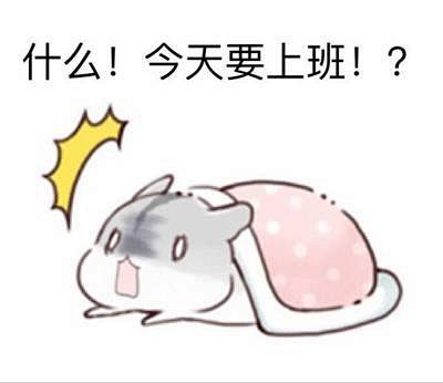 仓鼠表情包 上班篇