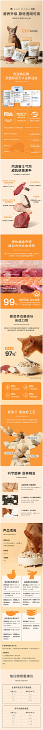 【囤货4包装】Amo Petric阿默鹿肉鸡肉鳕鱼鲱鱼冻干宠物狗猫零食-tmall.com天猫