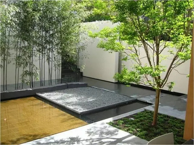 极简主义庭院花园设计