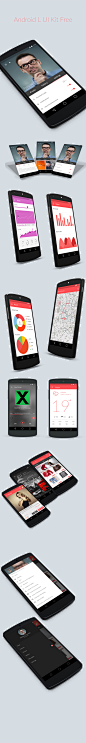 Android L UI Kit free : Android L UI Kit Free, You can download free and use it as you like.