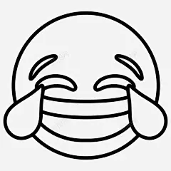 笑脸哭笑表情符号图标高清素材 哭笑 笑脸 表情符号 icon 标识 标志 UI图标 设计图片 免费下载 页面网页 平面电商 创意素材