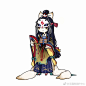 阴阳师同人插画  玉藻前保护中心/绘