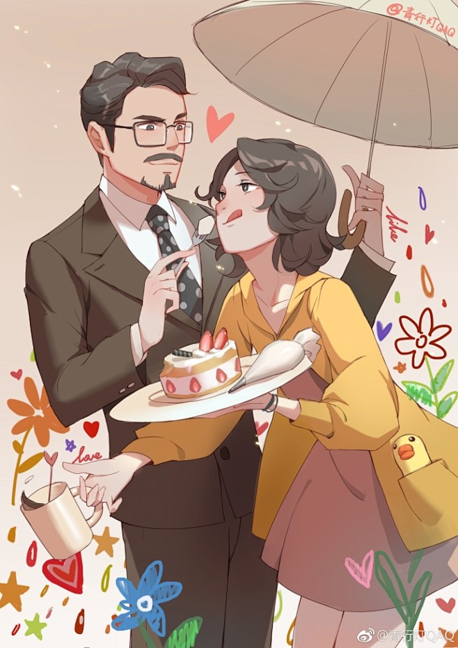 看完喜欢你感觉自己又完全少女心了元气少女和潇洒大叔美食和爱情这是
