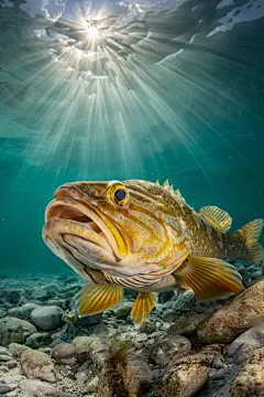 鲜活海产品银鳕鱼素材