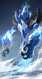 Titan Gélido Un monstruo que manipula el hielo encarcelado para evitar la destrucción que crea Peligro 10