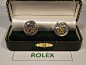 Vintage ROLEX.  Watch Movement: Cufflinks.Cal 1400. On SOLID SILVER  | eBay : These would make an ideal gift for any gentleman, especially one who appreciates Rolex watches, or an unusual gift. | eBay!