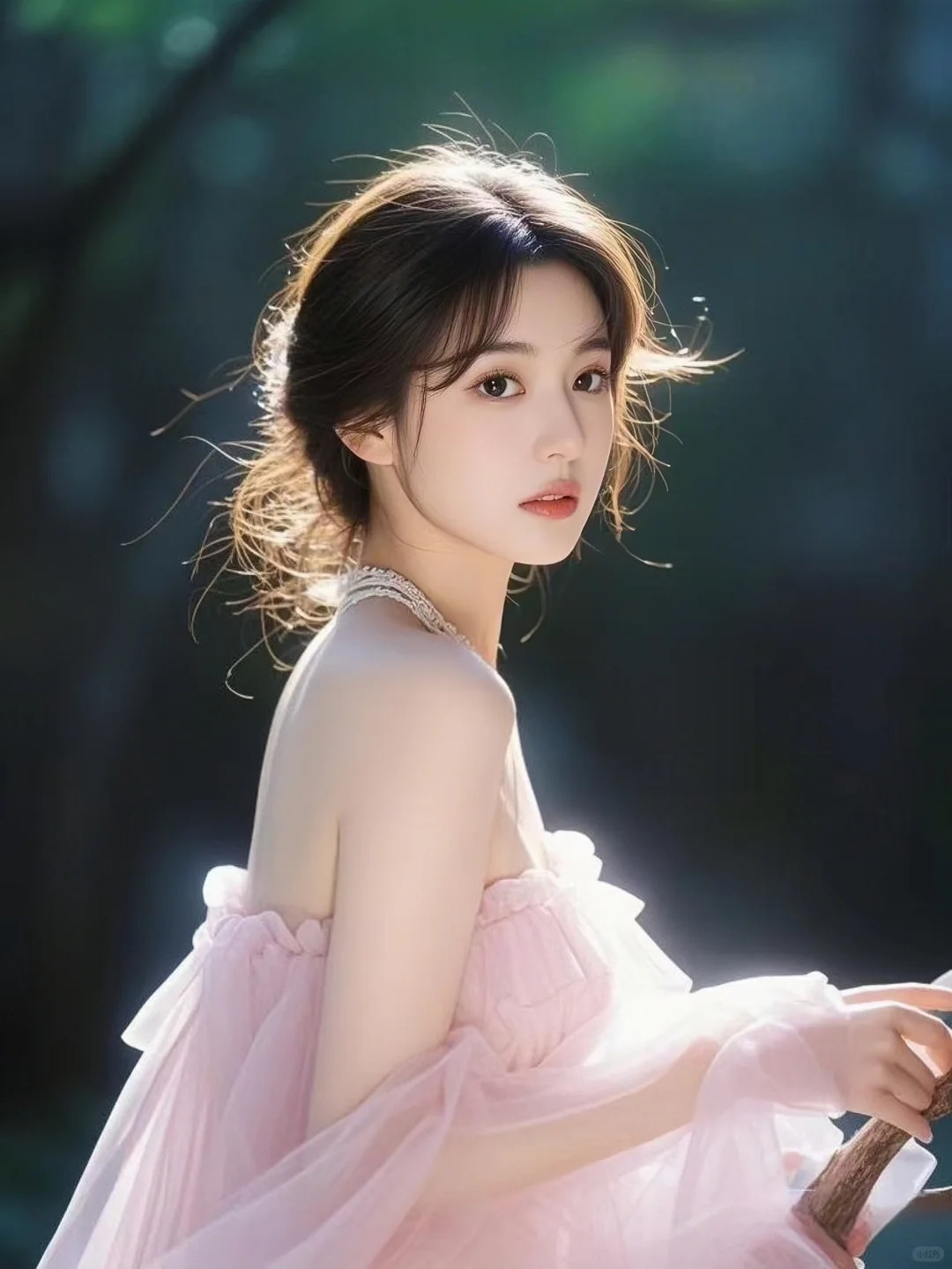 三八妇女节女神节女王节唯美浪漫人物剪影背景图片素材_美女图片微信头像高清头像