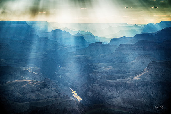 大峡谷的落日与星空 - 治愈系图片 - ...