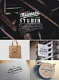 %name 复古徽标&Logo设计模板 Vintage Badges and Logos Bundle V01