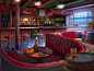 Dive bar, Astrid Castle : A concept for June's Journey, a hidden object game made by Wooga. Dodgy old dive bar!