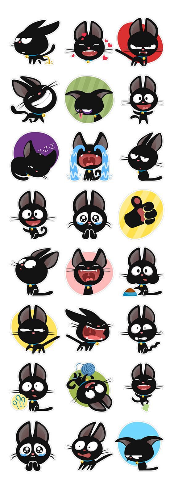 Sticker set  for the...