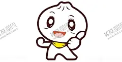 包子卡通人物 【酷图网】包子,logo,卡通,早餐,小吃,盒饭,门头