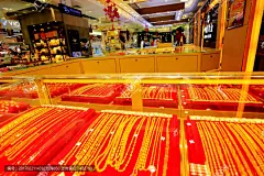 黄金首饰柜台