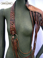 shoulder harness leather armor statement by Renegadeicon: