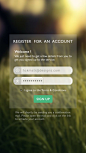 Modern Sign UP / Login Forms UI Designs-8 #signup #uidesign #signupscreen #uiux #loginapp #signupapp #ios7