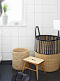 WABI SABI Scandinavia - bathroom, baskets, storage