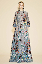 像花儿一样充满仙气，Valentino Resort 2016早春系列。