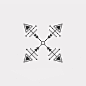 Daily Minimal || #JU16-613 || A new geometric design every day.
