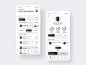 Freelancing App Concept Design platform hiring uxdesign freebie mobile