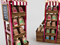 Nutrella POP Project : These are two concepts created for Bimbo/ Nutrella, a major bread brand in Brazil and Latin America. The idea was to create a cozy environment for the first one and a modern/ clean design for the black one.
