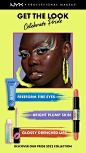 Get the look to celebrate Pride with three products created for ultimate self-expression: FREEFORM FIRE EYES with Ultimate Eye Paints BRIGHT PLUMP SKIN with Limited Edition Wonder Stick Blush GLOSSY DRENCHED LIPS with Limited Edition #THISISEVERYTHINGLIPO