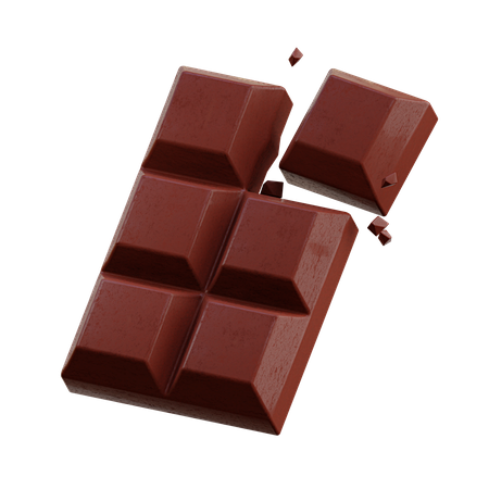 Chocolate Bar 3D Ill...