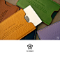 Business-card pouch(ordered by VIU CREATIVES) : 60 X 96dark-blue calfcognac Minerva boxnapoli Minerva box lime dacotalight-violet goatbrown dacotali...