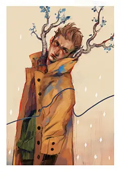 来自台湾艺术家Arrrkal 的一组概念插画欣赏，包括一些个人草图和一部分人像插画。Arrrkal 的作品随意而又充满创造力，简简单单就勾勒出充满着故事性的画面