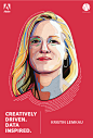 Cannes Lions 2017 : Cannes Lions 'data portraits' of influencers and industry leaders, who best represent the mix of creativity and data. 