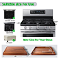 Amazon.com: DAOYOUSKY 30x22 Acacia Noodle Board Stove Cover Wood with Handles, Wooden Stovetop Cover Cutting Board with Juice Groove for Gas Stove and Electric Stove Top, kitchen sink cover for counter space: Home & Kitchen