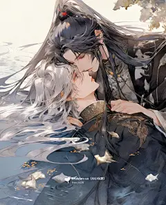 中国水墨古风︳双生