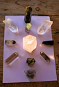 ✯ Healing Crystal Grid ✯    Crystal Grids are my favorite tool of magick!!