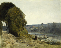 Z的收藏馆采集到柯罗 Camille Corot-国-写实主义