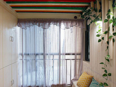 xinz宣采集到春暖花开，温暖现代三居室实景案例