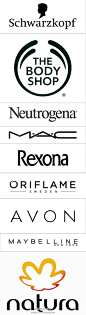 【4AAD讯】全球20家知名化妆品品牌的LOGO字体设计。