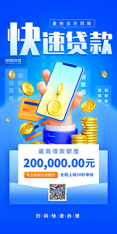 大鱼鱼8采集到潮国创意理财海报