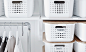 SmartStore Baskets : SmartStore Baskets is a decorative storage set with bamboo lids, suitable for the SmartStore™ Wall system.